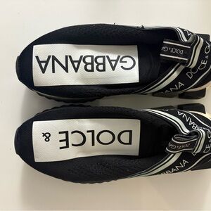 Dolce & Gabbana Black and White Men's Sneakers